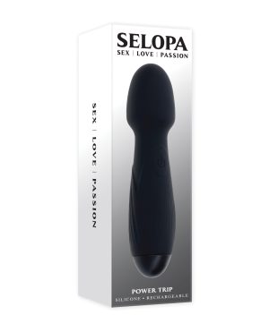 Selopa Power Trip Wand Vibrator – Black by Selopa product image