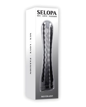 Selopa Siverado Bullet Vibrator – Grey/Black by Selopa product image