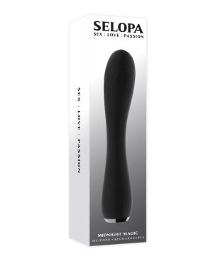 Selopa Midnight Magic Flexible Vibrator – Black by Selopa product image