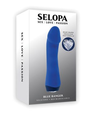 Selopa Blue Banger Petite Vibrator – Blue by Selopa product image