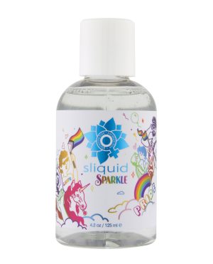 Sliquid Naturals Sparkle Pride Water Based Lube – 4.2 oz by Sliquid product image
