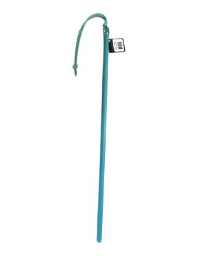 Spartacus 24″ Leather Wrapped Cane – Baby Blue by Spartacus product image