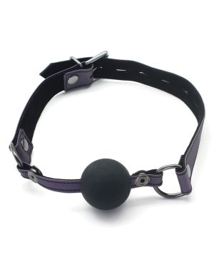 Spartacus Galaxy Legend Silicone Ball Gag – Purple by Spartacus product image