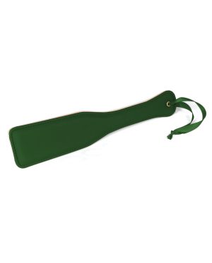 Spartacus PU Paddle w/Reverse Plush – Green by Spartacus product image