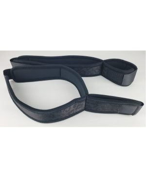 Spartacus Wrist to Thigh Cuffs – Neoprene Black by Spartacus product image