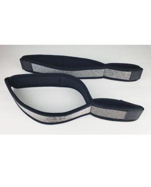 Spartacus Wrist to Thigh Cuffs – Neoprene Silver by Spartacus product image