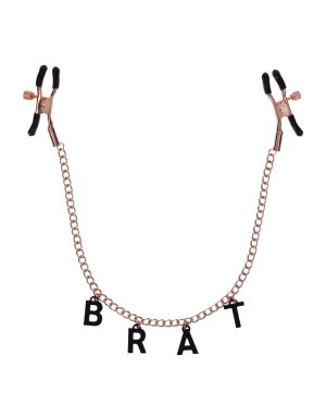 Sex & Mischief Brat Charmed Nipple Clamps by Brat product image