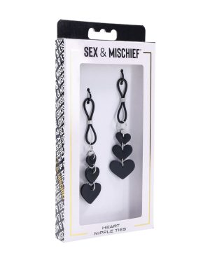 Sex & Mischief Heart Nipple Ties by Sex & Mischief product image