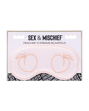 Sex & Mischief Peaches ‘n CreaMe Blindfold by Sex & Mischief product image