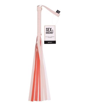 Sex & Mischief Peaches ‘n CreaMe Stripe Flogger by Sex & Mischief product image