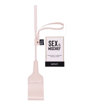 Sex & Mischief Peaches ‘n CreaMe Riding Crop by Sex & Mischief product image