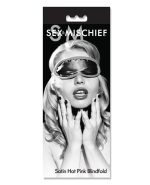 SS100-04 Sex & Mischief Satin Blindfold – Hot Pink by Sex & Mischief product image
