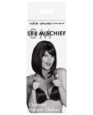 Sex & Mischief Chained Nipple Clamps by Sex & Mischief product image