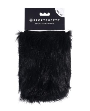 Sportsheets Spiked Sensory Mitts – Black by Sportsheets product image