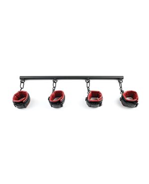 Saffron Spreader Bar & Cuff Set – Red/Black by Saffron product image