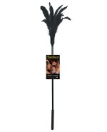 Sportsheets Body Tickler Starburst Feather – Black by Sportsheets product image
