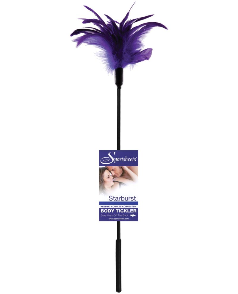 Sportsheets Body Tickler Starburst Feather – Violet by Sportsheets product image