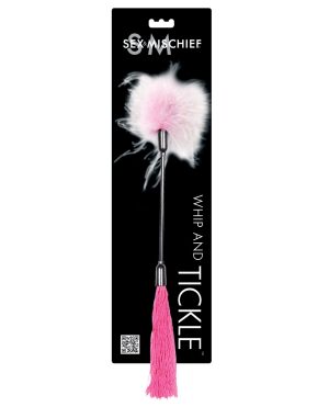 Sex & Mischief Whip & Tickle – Pink/White by Sex & Mischief product image