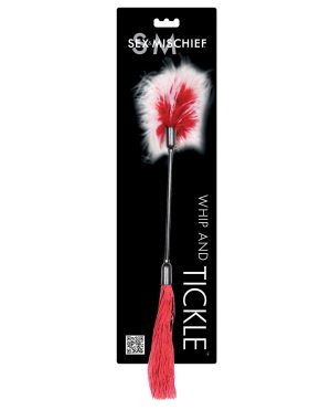 Sex & Mischief Whip & Tickle – Red/White by Sex & Mischief product image