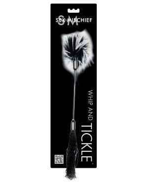 Sex & Mischief Whip & Tickle – Black/White by Sex & Mischief product image