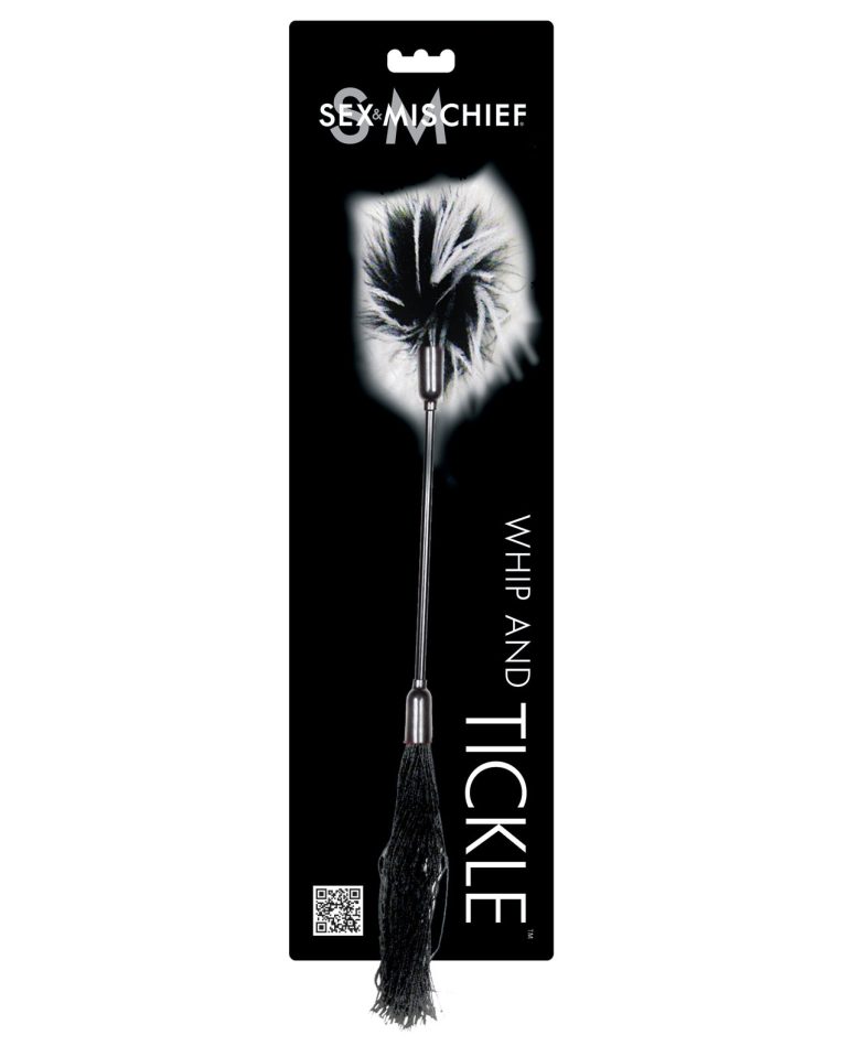 Sex & Mischief Whip & Tickle – Black/White by Sex & Mischief product image