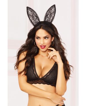 Lace Bunny Ears O/S by Seven 'til Midnight product image