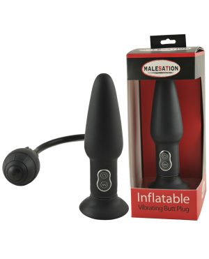 MALESATION Vibrating Inflatable Butt Plug by Malesation product image