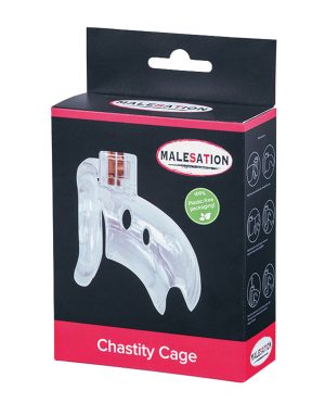 MALESATION Chastity Cage – Clear by Malesation product image