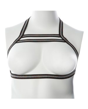 Gender Fluid Silver Lining Harness – S-L Black/Silver by Gender Fluid product image