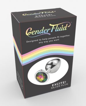 Gender Fluid Excite! Plug – Silver by Gender Fluid product image
