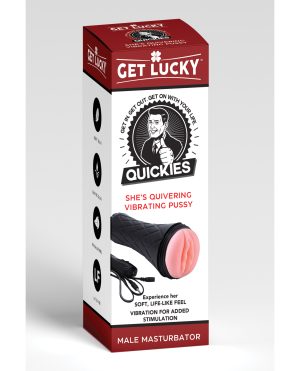 Get Lucky Quickies She’s Quivering Vibrating Pussy Masturbator by Get Lucky product image