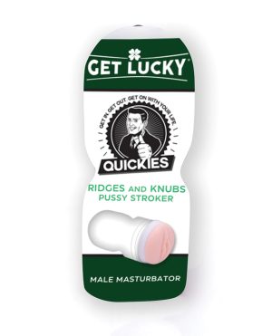 Get Lucky Quickies Ridges & Knubs Pussy Stroker by Get Lucky product image