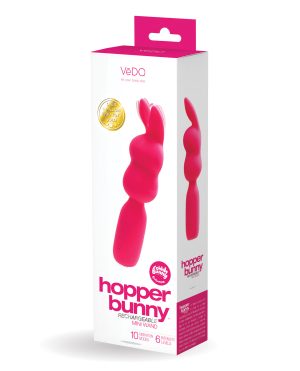 VeDO Hopper Bunny Rechargeable Mini Wand – Pink by VeDO product image