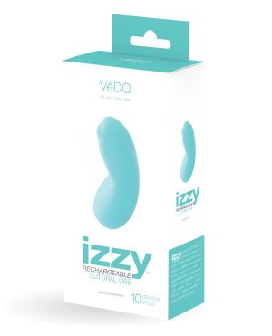 VeDO Izzy Rechargeable Clitoral Vibe – Turquoise by VeDO product image