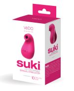 VeDO Suki Rechargeable Vibrating Sucker – Foxy Pink by VeDO product image