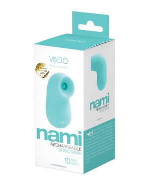 VeDo Nami Rechargeable Sonic Wave – Tease Me Turquoise by VeDO product image