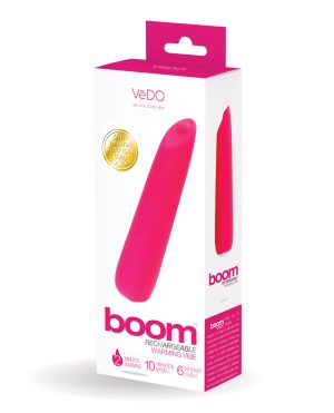 VeDO Boom Rechargeable Ultra Powerful Vibe – Pink by VeDO product image