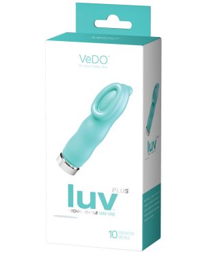 VeDO Luv Plus Rechargeable Vibe – Tease Me Turquoise by VeDO product image