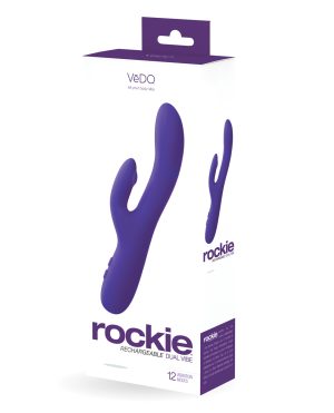 VeDO Rockie Rechargeable Dual Vibe – Indigo by VeDO product image