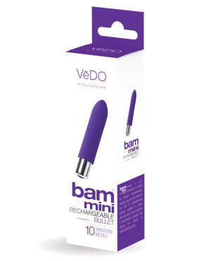 VeDO Bam Mini Rechargeable Bullet Vibe – Into You Indigo by VeDO product image