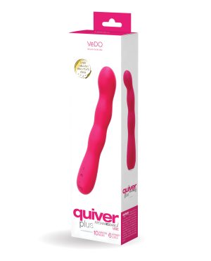 VeDO Quiver Plus Rechargeable Vibe – Foxy Pink by VeDO product image