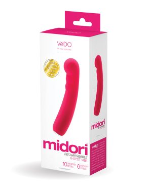 VeDO Midori Rechargeable G Spot Vibe – Foxy Pink by VeDO product image