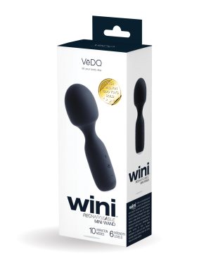 VeDo Wini Rechargeable Mini Wand – Just Black by VeDO product image