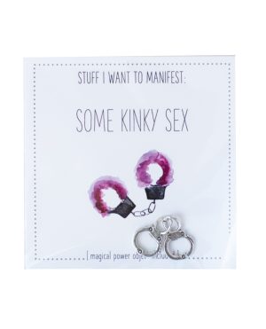 Warm Human Some Kinky Sex Mini Card & Charm by Warm Human product image