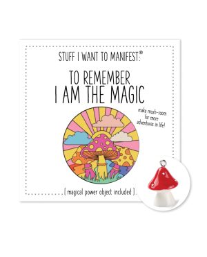 Warm Human I Am The Magic Mini Card & Charm by Warm Human product image