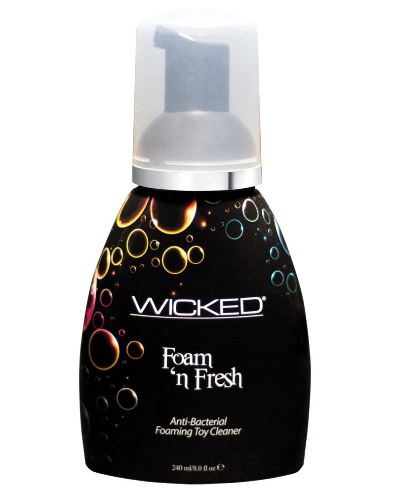 WS0088 Wicked Sensual Care Foam N Fresh Anti-Bacterial Foaming Toy Cleaner – 8 oz by Wicked Sensual Care product image
