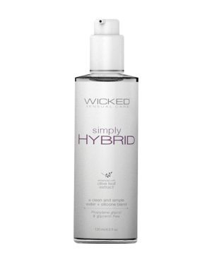 Wicked Sensual Care Simply Hybrid Lubricant – 4 oz by Wicked Sensual Care product image