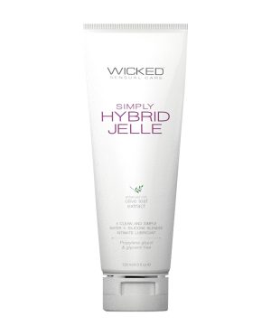 Wicked Sensual Care Simply Hybrid Jelle Lubricant – 4 oz by Wicked Sensual Care product image