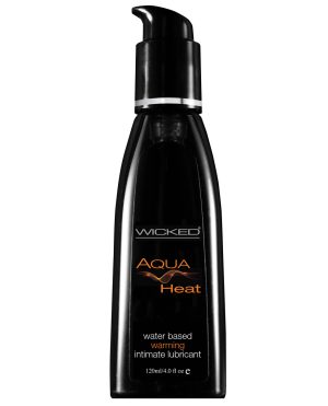 Wicked Sensual Care Aqua Heat Warming Water Based Lubricant – 4 oz by Wicked Sensual Care product image