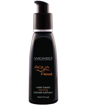 Wicked Sensual Care Aqua Heat Warming Sensation Lubricant – 2 oz by Wicked Sensual Care product image